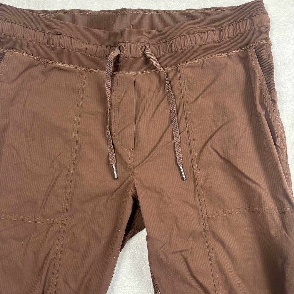 Lululemon Java Brown Mid-Rise Studio Cropped Capr… - image 2